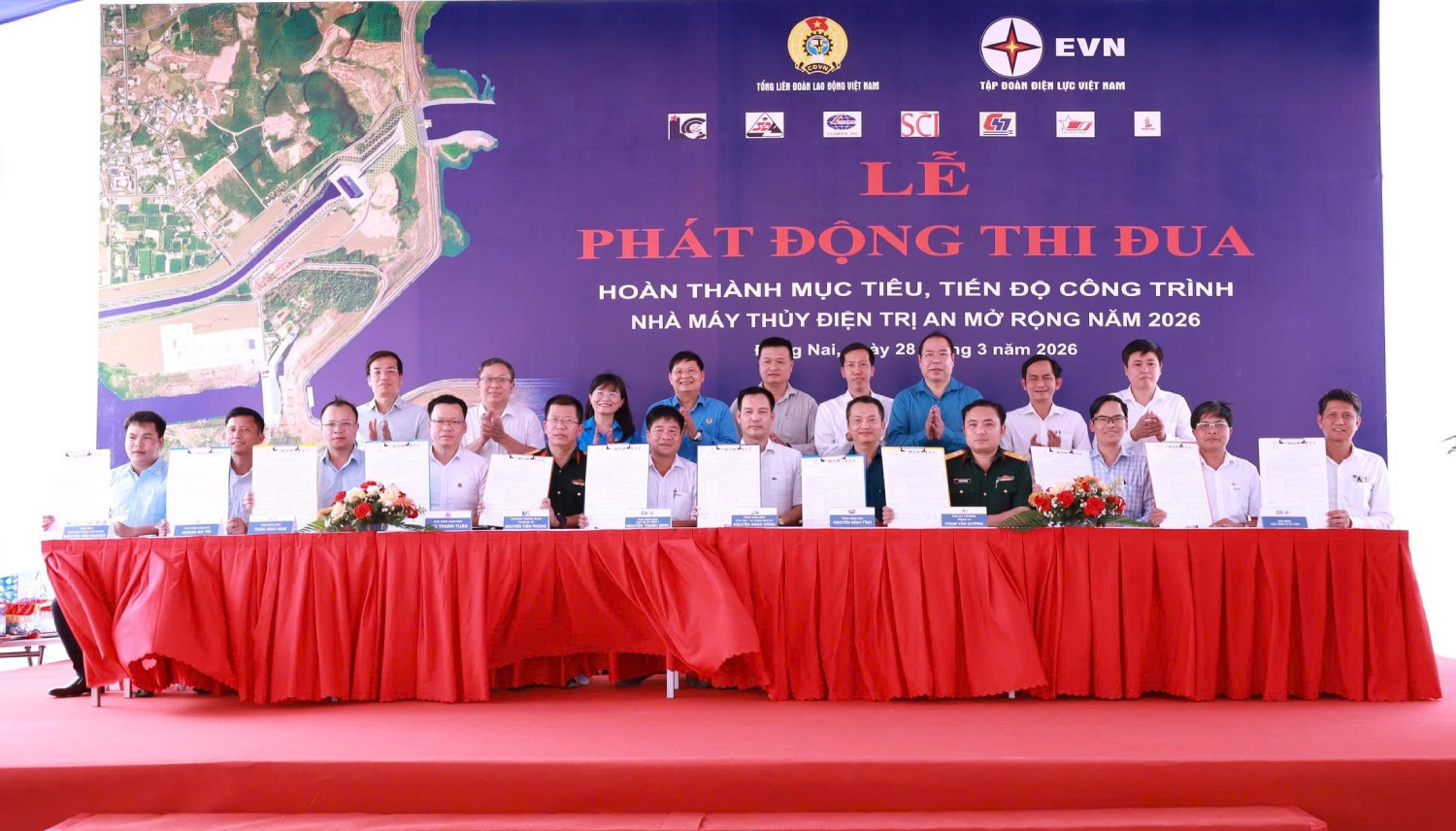 Phát động thi đua hoàn thành tiến độ Nhà máy Thủy điện tích năng Bác Ái